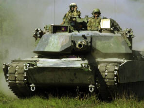 Fuel-guzzling, depeletd uranium-firing M-1 Abrams tank